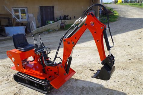 Mini Digger La Sauterelle Welded And Painted Version